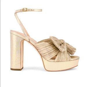 Loeffler Randall Natalia Pleated Platform - New!